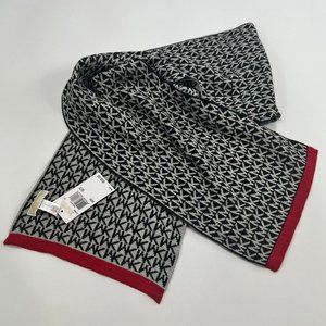 NWT Michael Kors Classic Knit Logo Scarf